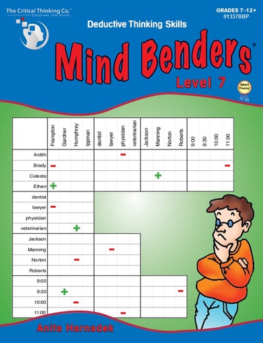 Mind Benders Level 7 Deductive Thinking Skills