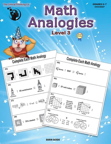 Math Analogies Level 3
