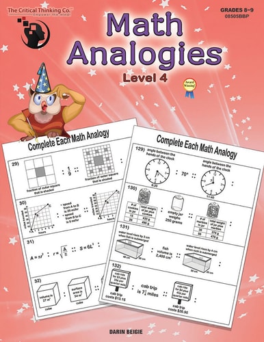 Math Analogies Level 4