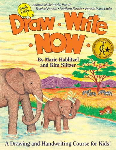 Draw Write Now, Book 8: Animals of the World, Dry Land Animals (Draw-Write-Now)