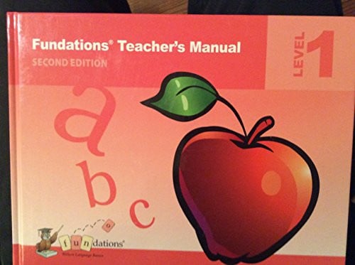 Fundations Teacher's Manual 1 Second Edition