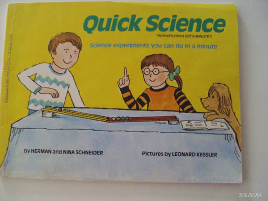 Quick Science: Science Experiments You Can Do in a Minute