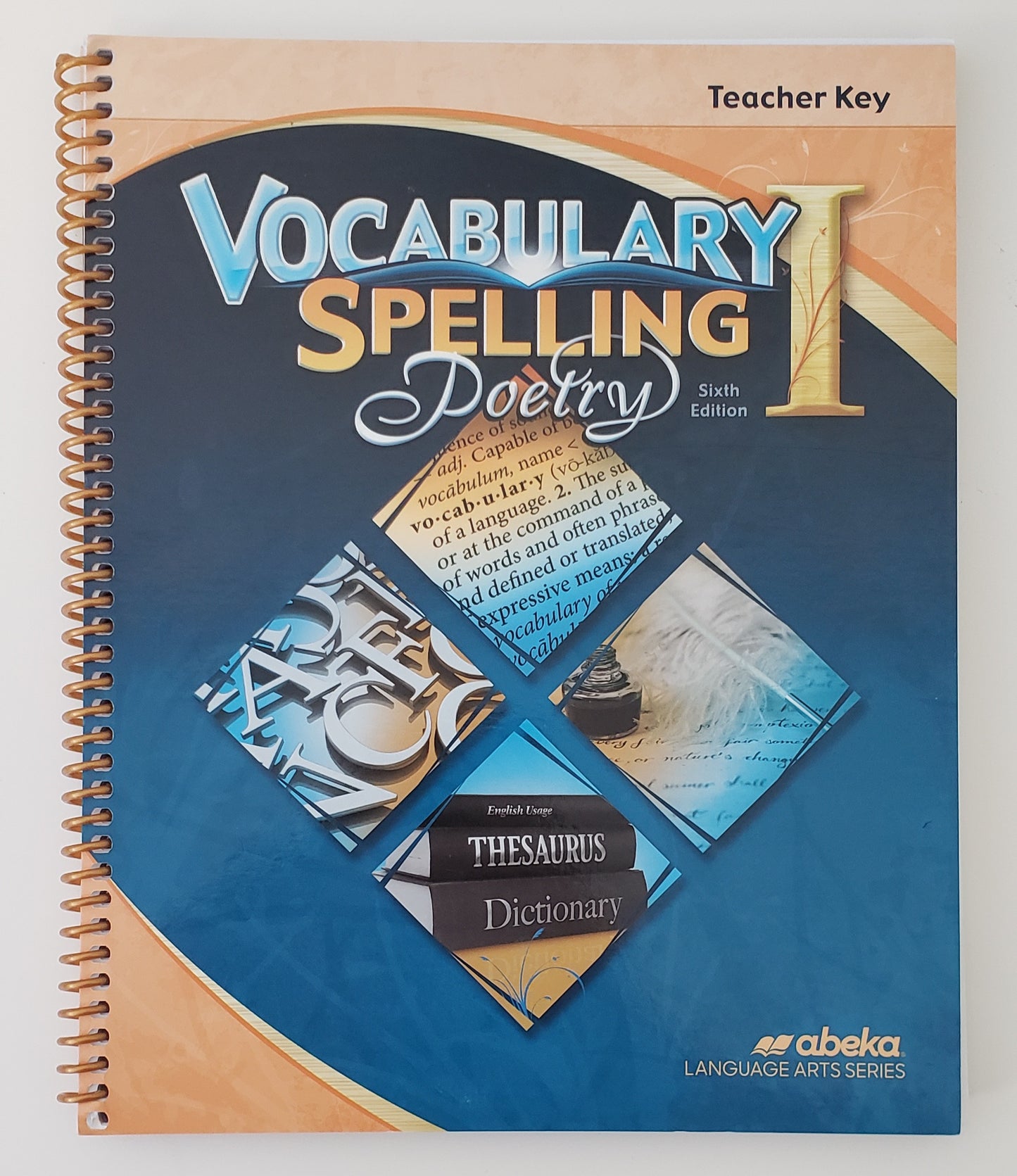 Vocabulary Spelling Poetry I Teacher Key