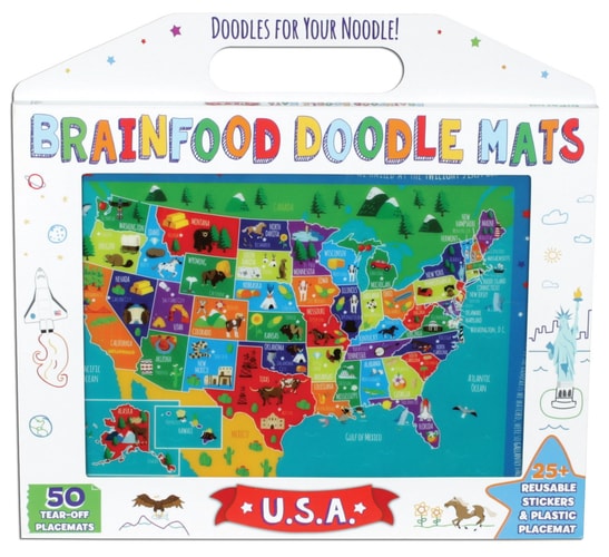 Brainfood Doodle Mats: