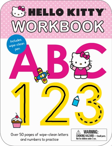 Hello Kitty: Wipe Clean Workbook ABC, 123
