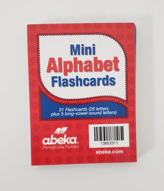 Mini Alphabet Flashcards