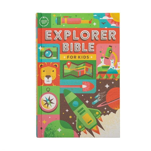 CSB Explorer Bible for Kids, Hardcover Placing God's Word in the Middle of God's World