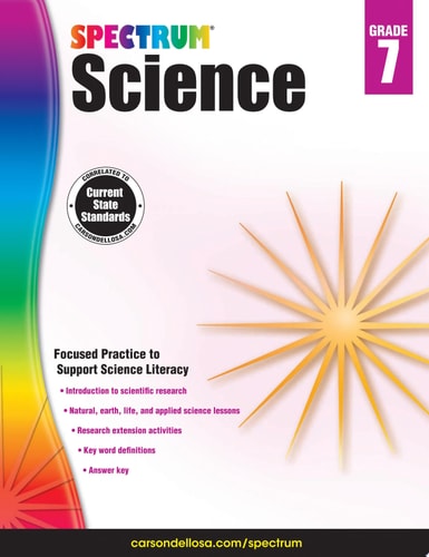 Spectrum 7th Grade Science Workbook