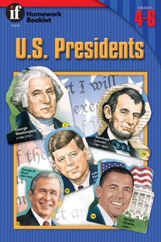 U.S. Presidents Homework Booklet