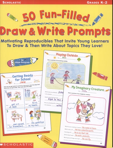 50 Fun-Filled Draw & Write Prompts