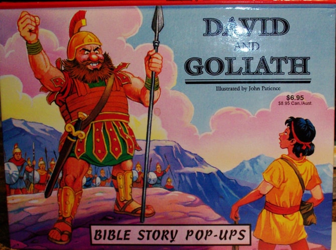 David and Goliath Pop-Up