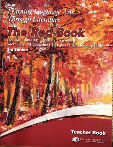 Learning Language Arts Through Literature The Red Book Teacher's Book