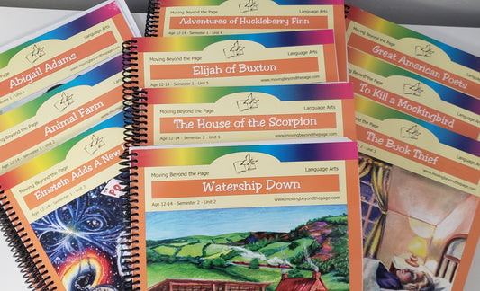 Moving Beyond the Page Age 12-14 Full Year Language Arts Package - Curriculum Only