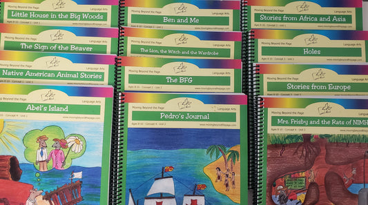 Moving Beyond the Page Age 8-10 Language Arts Consumables Package