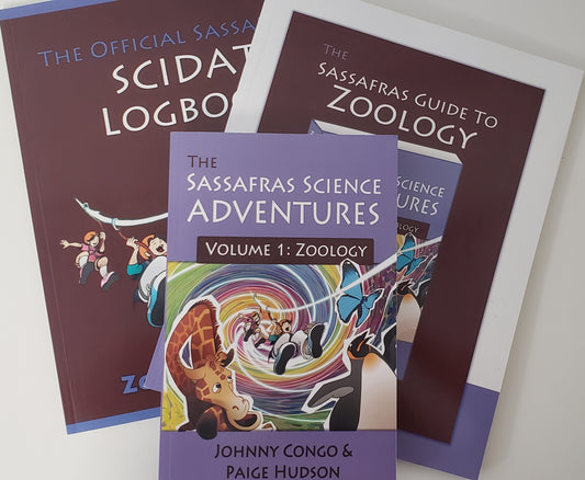 The Sassafras Science Adventures Volume 1: Zoology Printed Combo
