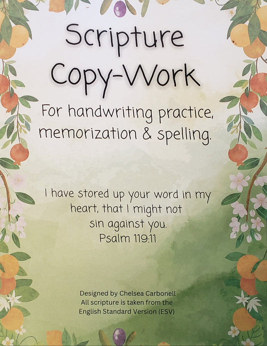 Scripture Copy-Work